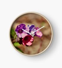 Spring in the Garden Clock