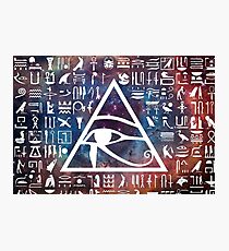 Horus eye Galaxy Photographic Print