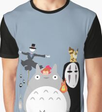 Studio Ghibli Gang Graphic T-Shirt