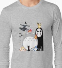 Studio Ghibli Gang Long Sleeve T-Shirt