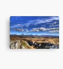 Assynt View Canvas Print