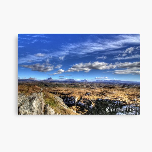 Assynt View Canvas Print
