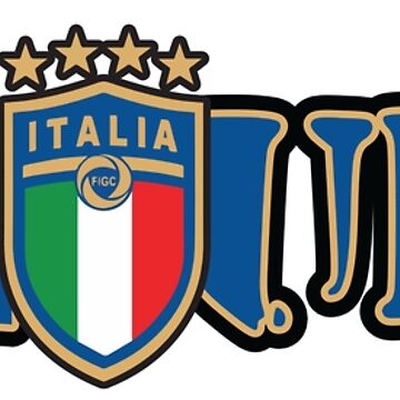 Forza azzurri Sticker by lounesartdessin