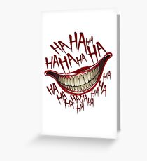 HAHAHA Greeting Card
