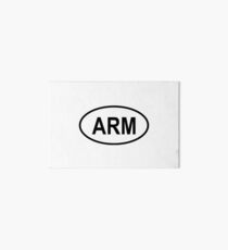 Armenia "ARM" Country Code Art Board