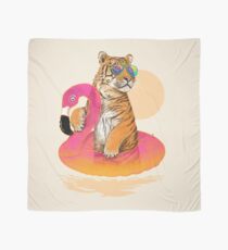 Chillin, Flamingo Tiger Scarf