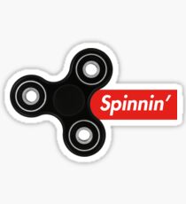 Fidget Spinner - Spinnin' Sticker