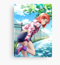 Baseball Maki Nishikino Canvas Print