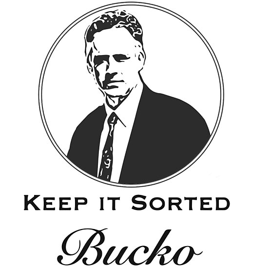 Jordan B Peterson Keep It Sorted Bucko Photographic Print By Joe Okes