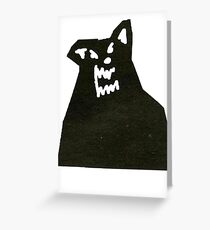 Russ Diemon - There's Really A Wolf Album Cover Greeting Card