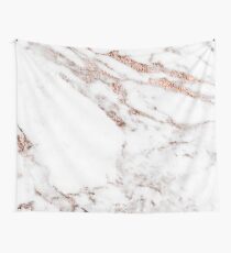 Roségold Ader Marmor Wandbehang