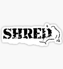 snowboard shred Sticker
