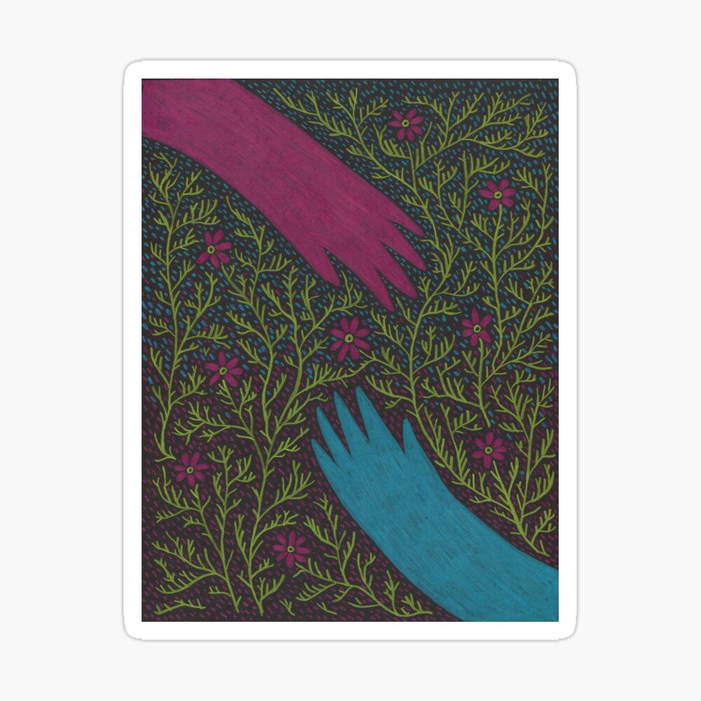 Aphrodite and Adonis Sticker