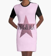 Angelica Schuyler Star Graphic T-Shirt Dress