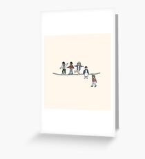 Stranger Things: The Acrobats and the Fleas Greeting Card