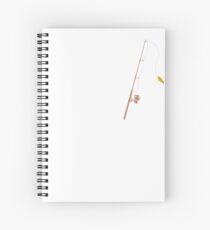 Does Not Fish Well With Others Spiral Notebook