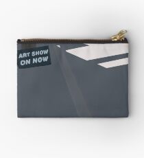 0094 art show sign Studio Pouch