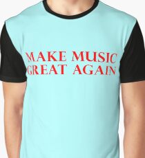 Camiseta gráfica VUELVA A HACER LA MÚSICA - Art By Kev G