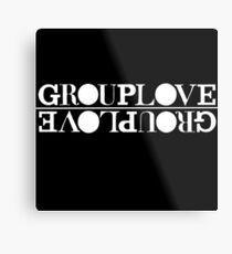 GROUPLOVE Metal Print