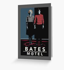 bates motel Greeting Card