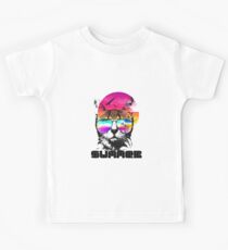 Colored summer cat Kids Tee