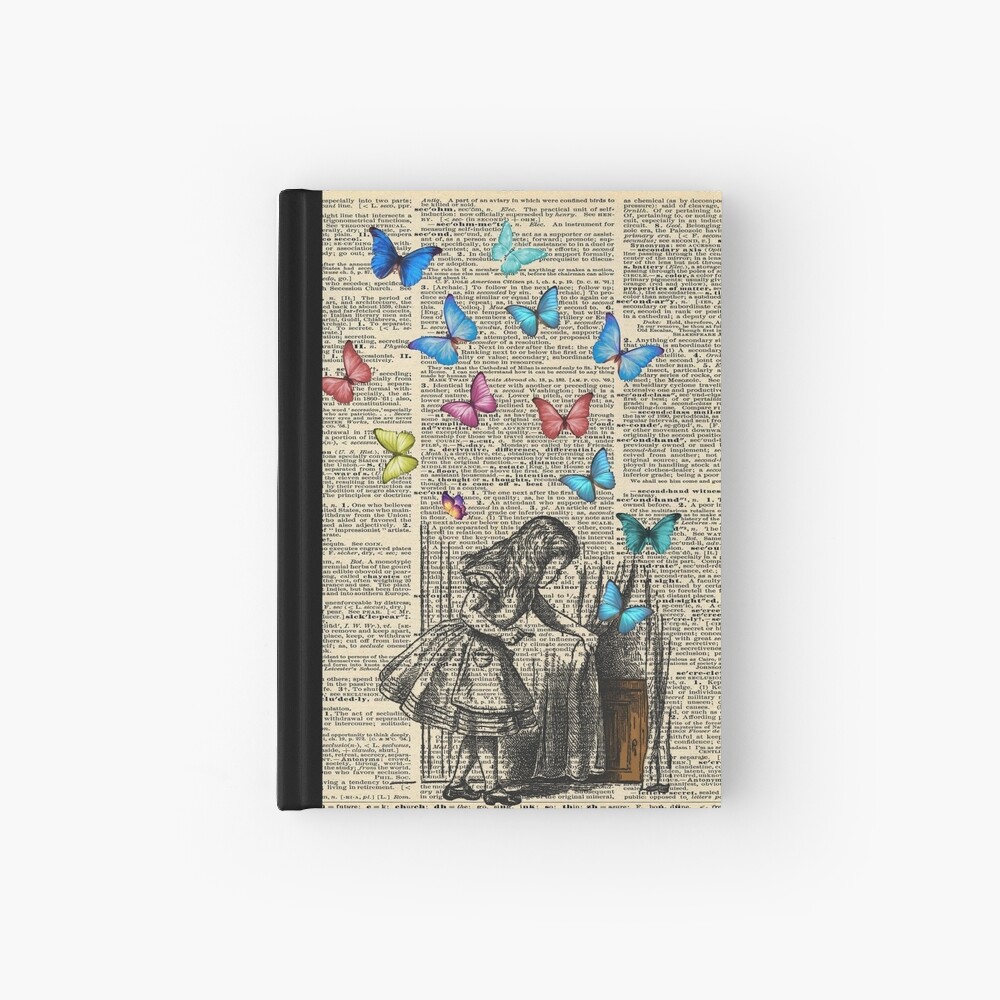 Alice In Wonderland - Let The Adventure Begin Hardcover Journal