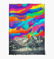 Skyfall, Melting Northern Lights Photographic Print