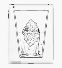 Glass half empty- half full iPad Case/Skin