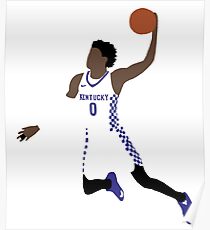 De'Aaron Fox Dunk Poster