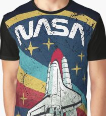 Nasa Vintage Colors V01 Graphic T-Shirt