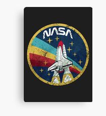 Nasa Vintage Colors V01 Canvas Print