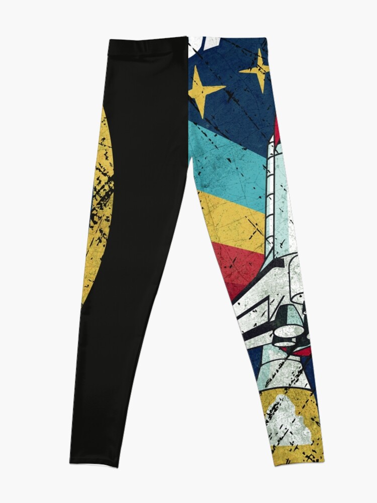 Alternate view of Nasa Vintage Colors V01 Leggings