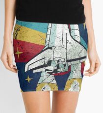 Nasa Vintage Colors V01 Mini Skirt