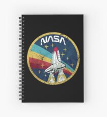 Nasa Vintage Colors V01 Spiral Notebook