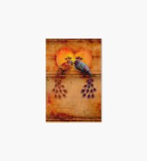 Love Birds Art Board