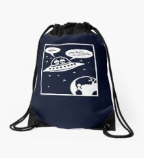 Aliens auf der Suche nach intelligentem Leben / (Gender Sexism ;) Drawstring Bag