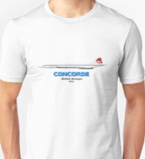Concorde - British Airways "Classic" Unisex T-Shirt