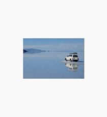 Car on water - Salar Uyuni Art Board
