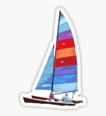 Segelboot Sticker