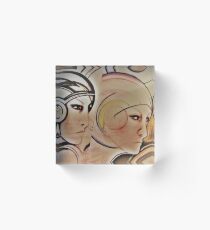 art deco sci fi ,Jacqueline Mcculloch Acrylic Block