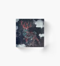 Celestial Deer Acrylic Block