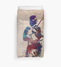 Lacrosse-Spielerkunst 2 #sport #lacrosse Bettbezug