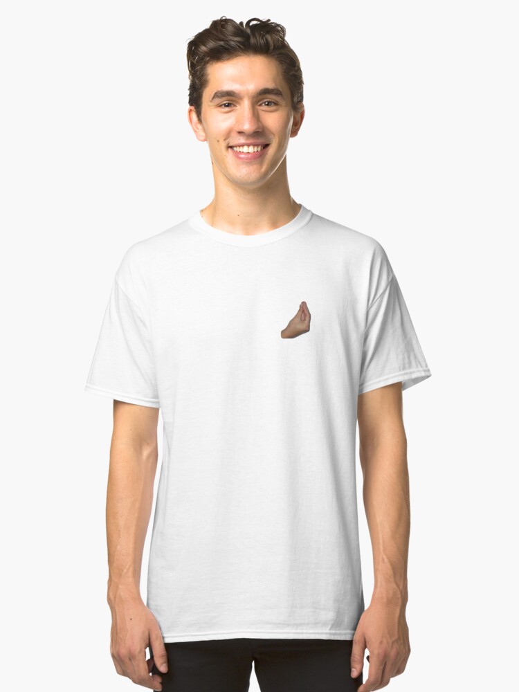 Alternate view of Italian Meme Hand - formal design Classic T-Shirt