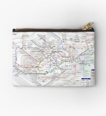 London Underground Map Studio Pouch
