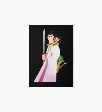 Samurai Jack and Ashi Art Board