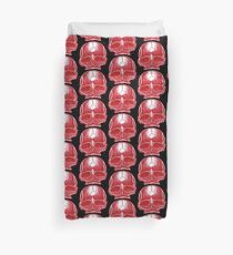 Red Skull - Art By Kev G Duvet Cover
