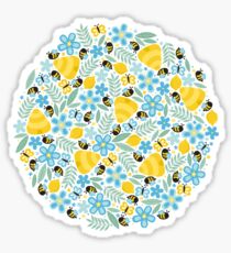 Busy Little Honeybees Sticker