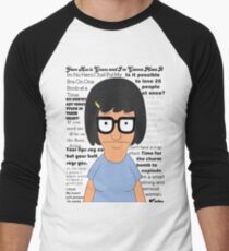 Tina Wall Art - Bobs Burgers Men's Baseball ¾ T-Shirt