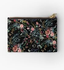 Midnight Floral Studio Pouch