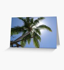 Summer sun Greeting Card